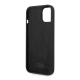 Maska za iPhone 14 Plus Karl Lagerfeld Liquid Silicone Karl Head crna - KLHCP14MSLKHBK