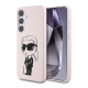 Maska za Samsung S25/ S931B Karl Lagerfeld Silicone Graffiti Ikonik MagSafe pink - KLHMS25SPNYKGRTP