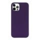 Maska za iPhone 12 Pro Max Knit ljubičasta - 058898