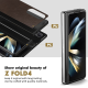 Maska za Samsung Galaxy Z Fold 4 braon Leather - 058116