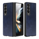 Maska za Samsung Galaxy Z Fold 4 Leather plava - 058115