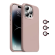 Maska za iPhone 15 Pro Max krem Magnetic Lens - 607958