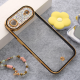 Maska za iPhone 17 Air Luxury Crystal Clear crna - 619977