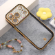 Maska za iPhone 17 Pro Max Luxury Crystal Clear crna - 619981