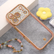 Maska za iPhone 17 Pro Luxury Crystal Clear roze - 619985