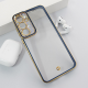Maska za Samsung A55 5G/ A556B Luxury Crystal Clear plava - 616647