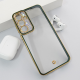Maska za Samsung A55 5G/ A556B Luxury Crystal Clear zelena - 616649