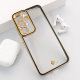 Maska za Samsung S25/ S931B Luxury Crystal Clear crna - 616640