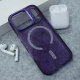 Maska za iPhone 17 Pro Max Mag Case Bling Camera Bracket ljubičasta - 621507