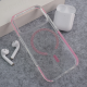 Maska za iPhone 17 Pro Mag Case Bling roze - 621488