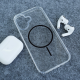 Maska za iPhone 16 Mag Case Clear Slim crna - 619296