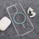 Maska za iPhone 16 Pro Mag Case Clear Slim plava - 619307