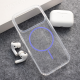 Maska za iPhone 17 Pro Mag Case Clear Slim ljubičasta - 619322