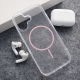 Maska za iPhone 17 Mag Case Clear Slim roze - 619318