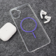 Maska za Samsung A07/ A075F Mag Case Clear Slim ljubičasta - 621712