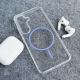 Maska za Samsung A16 5G/ A166B Mag Case Clear Slim ljubičasta - 619340