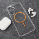 Maska za Samsung A17 5G/ A175F narandžasto Mag Case Clear Slim - 621719