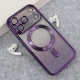 Maska za iPhone 17 Pro Max Mag Case Electroplated ljubičasta - 619204
