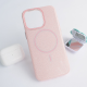 Maska za iPhone 15 Pro Mag Case Fashion Glitter roze - 616374