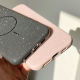Maska za iPhone 16 Pro Max Mag Case Fashion Glitter roze - 616383