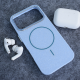 Maska za iPhone 17 Pro Mag Case Fashion Glitter plava - 618406
