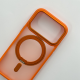 Maska za iPhone 17 Pro Max Mag Case Orange Halo Clear - 621442