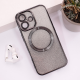 Maska za iPhone 16 Mag Case Electroplated crna - 614048
