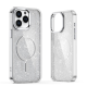 Maska za iPhone 15 Mag Case Glitter svetlo plava - 614942