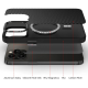 Maska za iPhone 12 Metal Carbon Fiber Mag Case crna - 604170