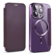 Maska za iPhone 14 Pro Max na preklop Coral Mag Case Book ljubičasta - 600546