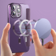 Maska za iPhone 14 na preklop Coral Mag Case Book zelena - 600538