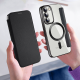 Maska za Samsung S24/ S921B/ S25/ S931B crna na preklop Coral Mag Case Book - 607733