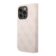 Maska za iPhone 14 Pro Max na preklop Guess PC/ TPU 4G Metal Camera Outline Book Pink - GUBKP14XHG4SHP