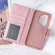 Maska za Honor 400 Pro na preklop Hanman Mill roze - 618324