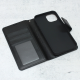 Maska za iPhone 14 na preklop Hanman Mill crna - 059724