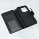 Maska za iPhone 14 Pro na preklop Hanman Mill crna - 059726