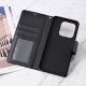 Maska za Xiaomi Redmi Note 14 4G na preklop Hanman Mill crna - 617457