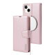 Maska za iPhone 14 na preklop Hanman Miny Mag Case roze - 603564