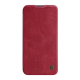 Maska za iPhone 14 Pro na preklop Nillkin Qin Pro crvena - 057429