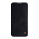 Maska za iPhone 14 Pro Max na preklop Nillkin Qin Pro crna - 057432