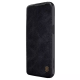 Maska za iPhone 15 Plus na preklop Nillkin Qin Pro crna - 605046