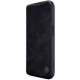 Maska za iPhone 15 Pro Max na preklop Nillkin Qin Pro crna - 605047
