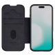 Maska za iPhone 17 Pro Max na preklop Nillkin Qin Pro crna - 620486