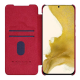 Maska za Samsung S23 Plus/ S916B na preklop Nillkin Qin Pro crvena - 058991