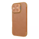 Maska za iPhone 16 braon na preklop Nillkin Qin Prop - 513502