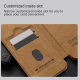 Maska za iPhone 16 Pro na preklop Nillkin Qin Prop crna - 513504