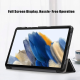 Maska na preklop Tablet Stripes Samsung Tab S9 Plus/ X810/ S10 Plus/ X820 crna - 606966