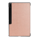 Maska na preklop Tablet Stripes Samsung Tab S9 Ultra/ X910/ S10 Ultra/X920 roze - 611459