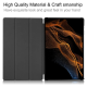 Maska na preklop Tablet Stripes Samsung Tab S9 Ultra/ X910/ S10 Ultra/X920 crna - 606967