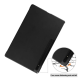 Maska na preklop Tablet Stripes Samsung Tab S9 Ultra/ X910/ S10 Ultra/X920 crna - 606967